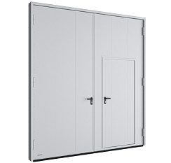 Распашные гаражные ворота 2800x3500