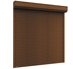 Рулонные ворота для въезда 3800x1300