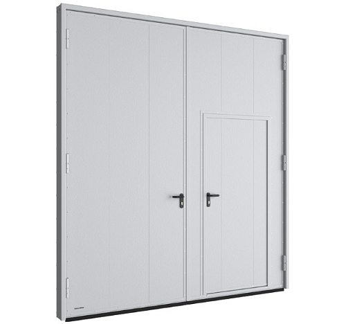 Распашные гаражные ворота 2800x3500